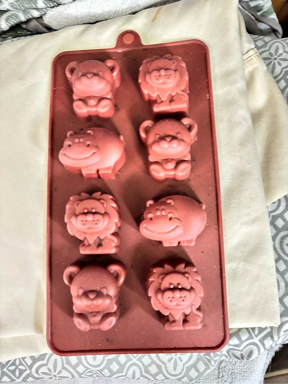 Brown Character Silicone Bakeware Mold